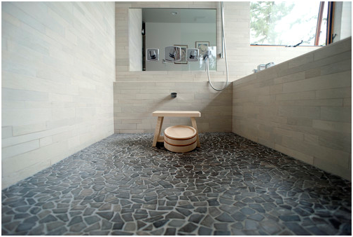 Glazed-Grey-Marble-Bathroom-Flooring